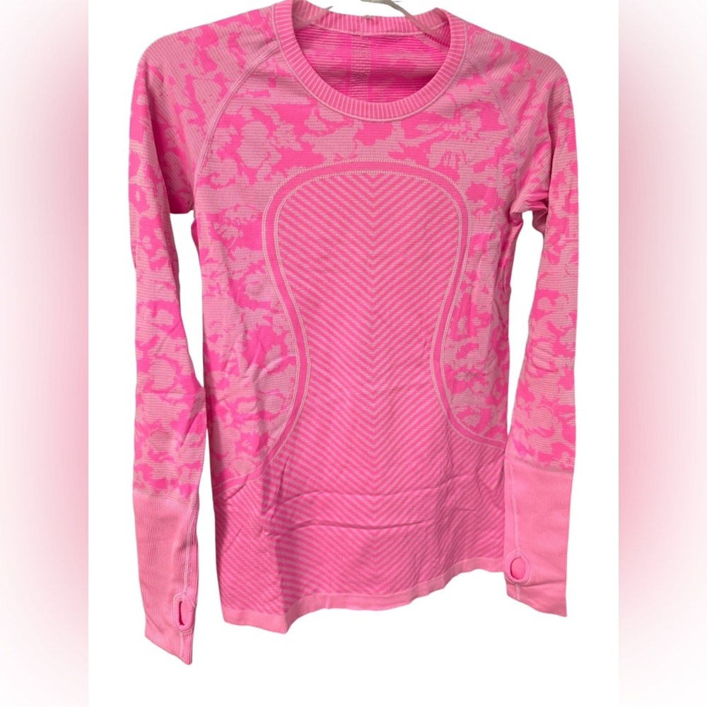 lululemon athletica Heathered Raspberry Glo Light Swiftly Tech